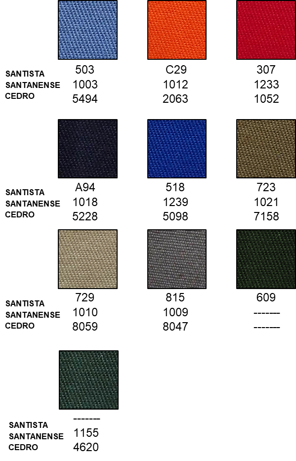Carta de colores
