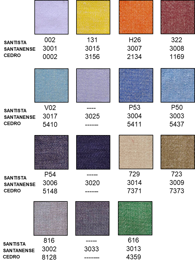 Carta de colores